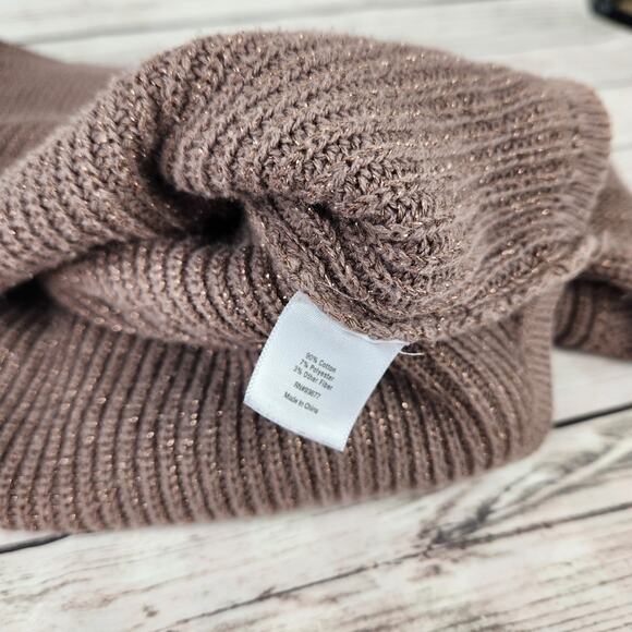 a.n.a Women's Sparkling Cozy Knit Sweater Size Small Casual Fall Winter - Picture 4 of 5